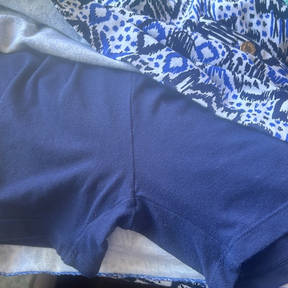 Lilly Pulitzer Madison skort in Beckon Blue Oh My Cod print - Picture 5 of 8